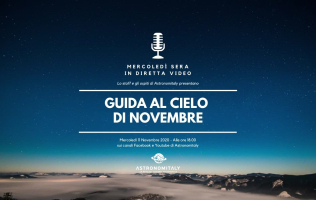 Guida al Cielo di Novembre in Diretta Video