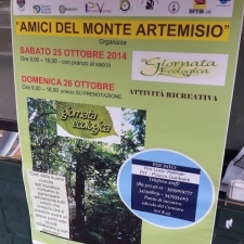 La Locandina della giornata ecologica di Ottobre.