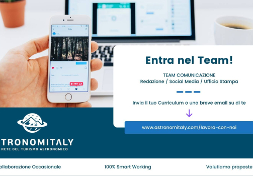 CANDIDATURE APERTE: TEAM COMUNICAZIONE