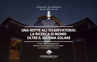 Una Notte all’Osservatorio: la Ricerca di Mondi oltre il Sistema Solare – in diretta con Astronomitaly e OPC