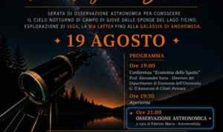 Un Lago di Stelle e di Desideri: il 19 agosto a Campo di Giove